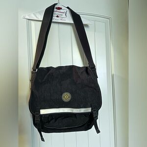 Kipling Private Transport Crossbody Messenger/Laptop Bag, Black